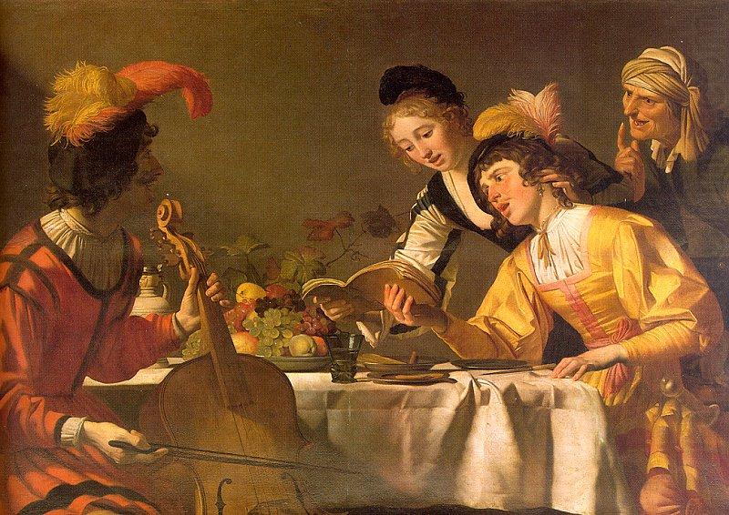 The Concert, Gerrit van Honthorst